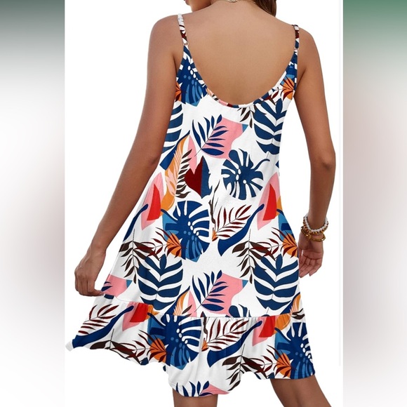 Misfay Spaghetti Strap Summer Dress (NWT) - Picture 2 of 6